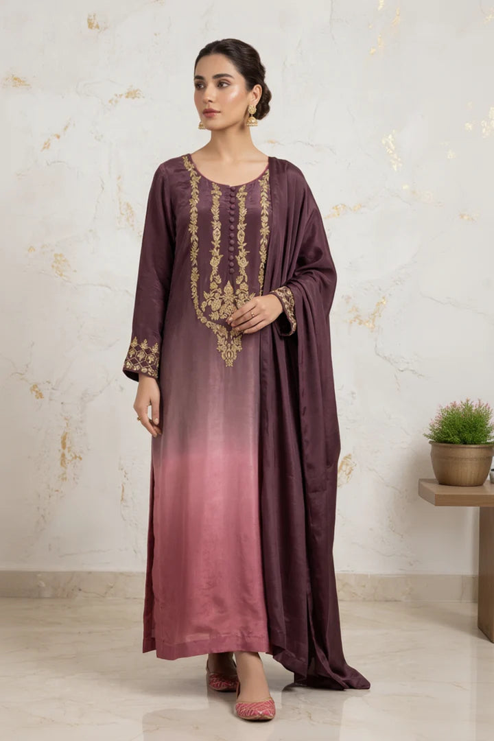 Anjuman Suit 5 Days Stitching 50% Advance Payment