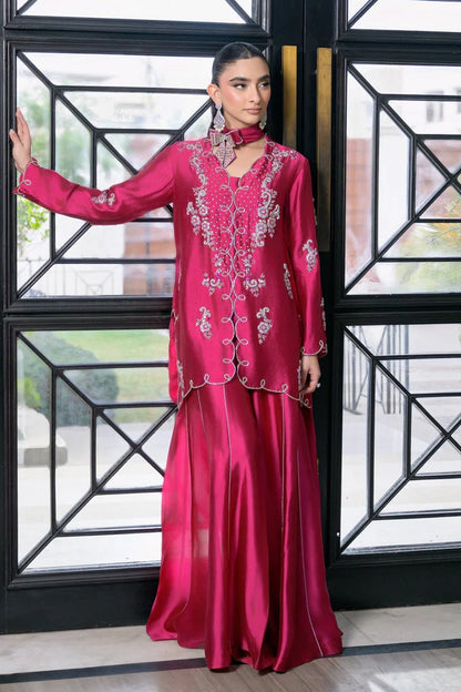 Cherry Suit 5 Days Stitching 50% Advance Payment