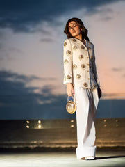JV-Ayiza Coat Suit 5 Days Stitching 50% Advance Payment